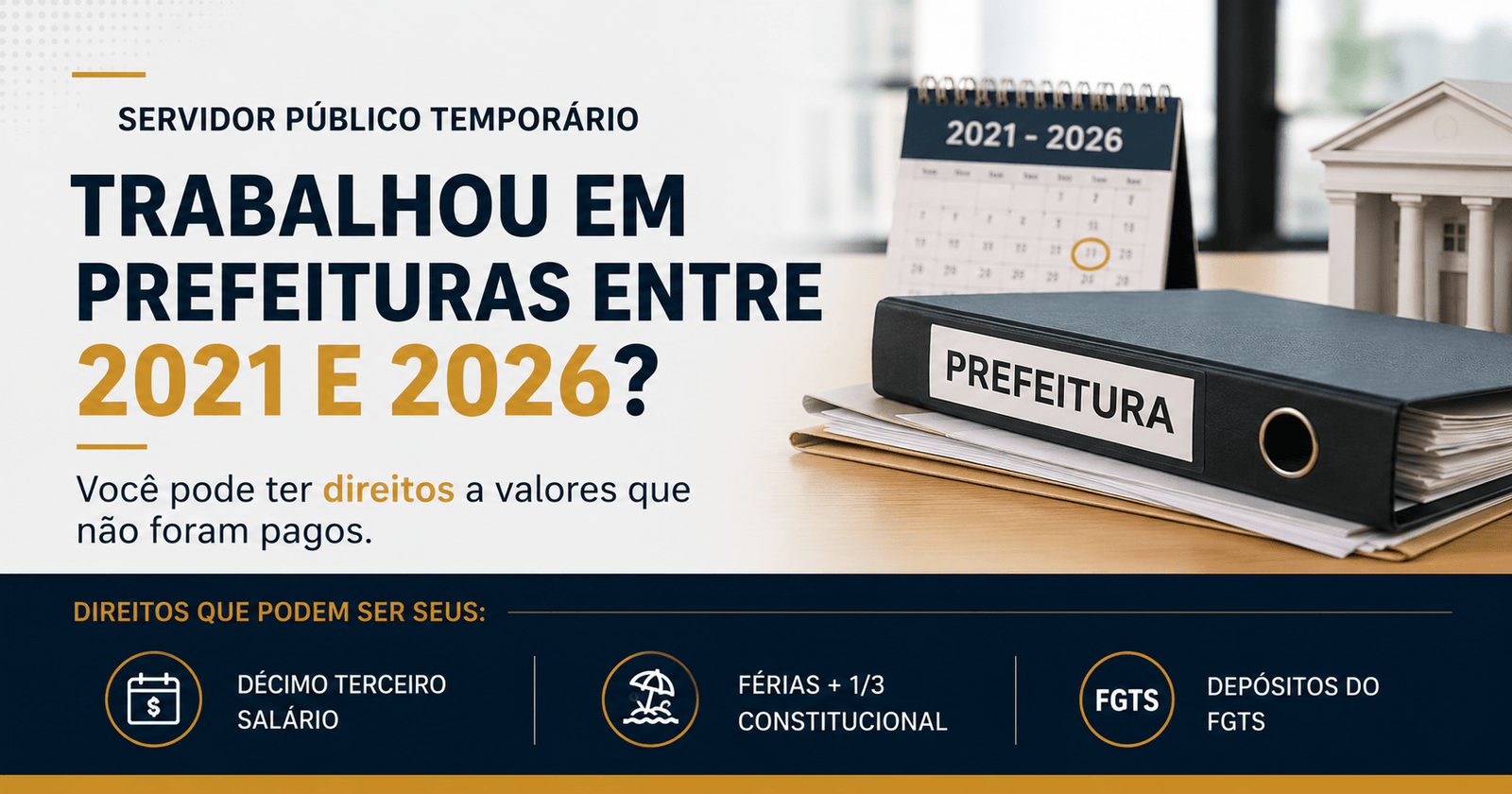 servidor temporário